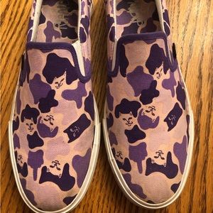 Newest Ripndip Ripndip Purple Camo Slip Ons Ripndip Shoes Mens